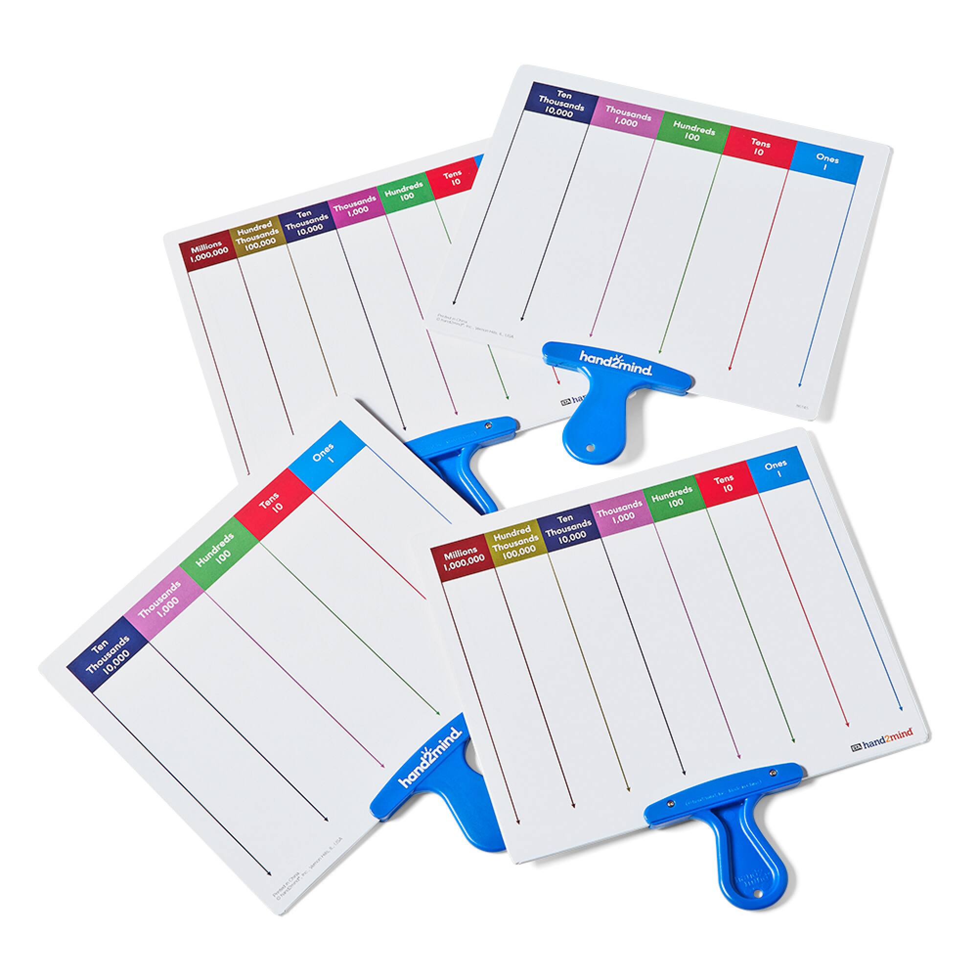 hand2mind® Place Value Answer Boards, 4ct.